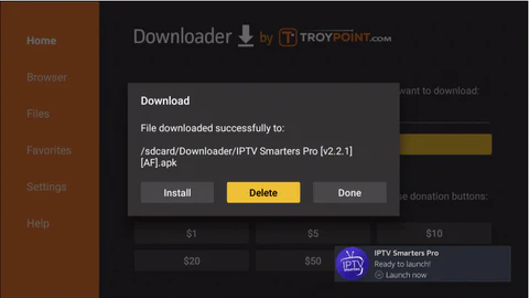 Schritt 9: IPTV-App öffnen